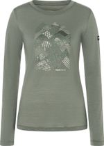 Super.Natural W Hilly LS Damen Midlayer für Freeski oder Skitouren