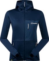 W Ridge-hiker Hoody Dkblu/Dkblu