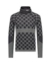 Mens Ascender Merino Seamless Hooded Long Sleeve