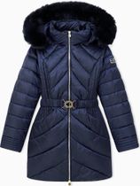 EA7 Mountain Winter Jackets W Slim Caban Jackets Medium Padded Shiny Kunstfaser Isolationsjacke für Damen