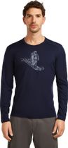 Icebreaker Men Merino 200 Oasis Long Sleeve Crewe Skiingyeti