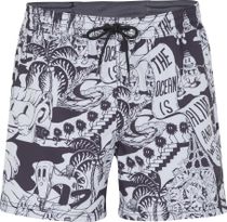 Packable All Over Print 15'' Hybrid Shorts
