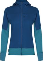 Icebreaker Wom Mer 300 Realfleece Desc Long Sleeve Zip Hoo