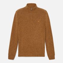 Twisted Yarn 1/4 Zip Sweater