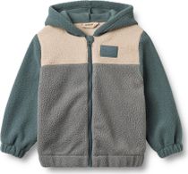 Wheat Fleece Jacket Long Sleeve Adrian Jungen Midlayer für Outdoor Aktivitäten
