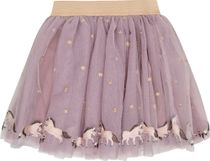 Minymo Skirt Mesh w. Emb.