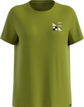 Odlo The Ascent Cotton Blend Nautical Flags T-shirt Damen T-Shirt für sämtliche Outdoor Aktivitäten