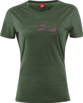 Women Printshirt Country Merino-tencel(tm)