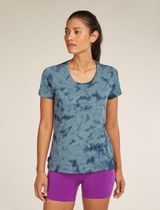W Mer 150 Tech Lite Short Sleeve Scoop T Cloud Dye