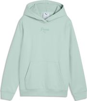 Puma Essentials Elevated Velour Relaxed Short Length Hoodie G