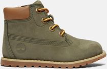 Kids Mid Lace UP With Zip Boot