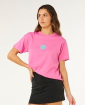 RipCurl Icons OF Surf Relaxed Tee Damen T-Shirt für sämtliche Outdoor Aktivitäten