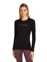 Women Mer 200 Oasis Long Sleeve Crewe Rainer Ridg