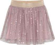 Minymo Skirt Mesh w. Sequins