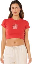 RipCurl Pacific Coast Baby Tee Damen T-Shirt für sämtliche Outdoor Aktivitäten