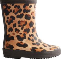 Hunter Kids First Leopard Print Boot