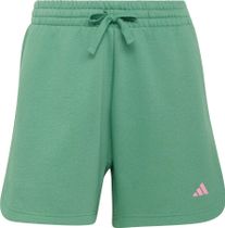 adidas 3 Stripes Studio Fleece Loose Shorts