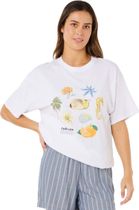 RipCurl Poolside Heritage Tee Damen T-Shirt für sämtliche Outdoor Aktivitäten