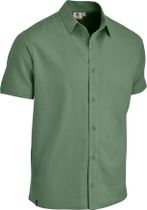 MAUL Sport Palma - 1/2 Hemd Leinenoptik Herrenhemd für Outdoor Aktivitäten