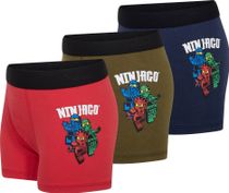 LEGO® kidswear LEGO NINJAGO BOKSERSHORTS – LWAGAN 601 3-PACK Boxers