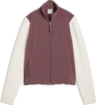 Puma W Cloudspun Fleece Hybrid Jacket Damen Midlayer für Outdoor Aktivitäten