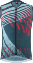 Men Bike Sleeveless Jersey Full Zip Vent Mid