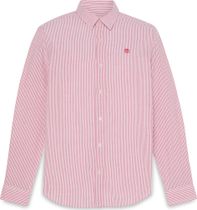 Timberland Mens LS Seersucker Striped Shirt (regular)