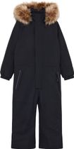 Color Kids Coverall W. Contrast & Fur 742843