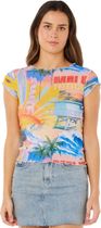 RipCurl Hotel Malibu Sheer TOP Damen T-Shirt für sämtliche Outdoor Aktivitäten