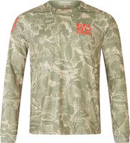 Grid Floral LTD Printed Long Sleeve Tee