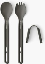 Frontier UL Cutlery Set Long Handle Spoon and Spork