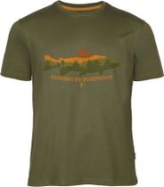 Pinewood Fish T-shirt Herren T-Shirt für sämtliche Outdoor Aktivitäten