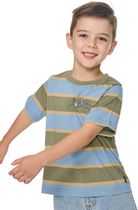 RipCurl Ride The Wave Stripe Tee - BOY Jungen T-Shirt für sämtliche Outdoor Aktivitäten