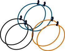 Silicone Strap Round 6pcs