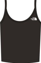 Womens Simple Dome Slim Crop Tank