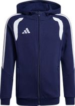 adidas Tiro26 League Kids Sweat Full Zip Hoodie Junior Boys and Girls