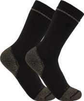 Carhartt Midweight Cotton Blend Steel Toe Boot Sock 2 Pairs