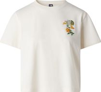 Womens Flora Embro Regular Short Sleeve Tee-Glove