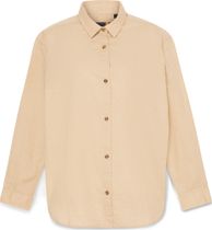 Linen Blend Long-sleeve Shirt
