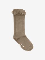 Minymo Knee Sock w. Lace Girls's sports socks