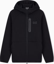EA7 Natural VENTUS7 M Hoodie Full Zip - Natural VENTUS7 M Hoodie Full Zip