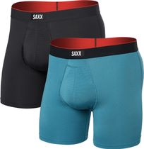 Saxx Multi-sport Mesh Boxer Brief FLY 2PK Men's technical base layer