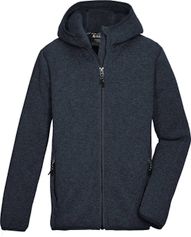 killtec KOW 153 Boys Knitted Fleece Jacket Jungen Midlayer für Outdoor Aktivitäten