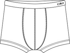 CMP MAN Underwear Boxer Herren Sportunterwäsche