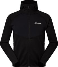 Berghaus Trawden Hybrid-Jacke für Herren - Schwarz Herren Freizeitjacke