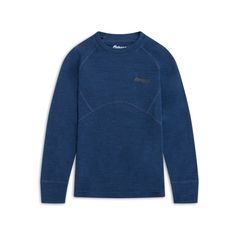 Bergans Inner:pure Merino Kids Long Sleeve Unisex Longsleeve für Freizeit und Outdooraktivitäten