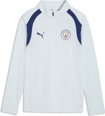 Puma Mcfc Training 14 Zip Top Jr Unisex Longsleeve für Freizeit und Outdooraktivitäten