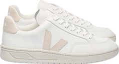 Veja V-12 Leather Extra-white Sable Men Unisex Freizeitschuhe