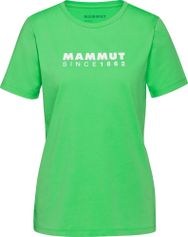 Mammut Core T-shirt Women Logo Damen T-Shirt für sämtliche Outdoor Aktivitäten