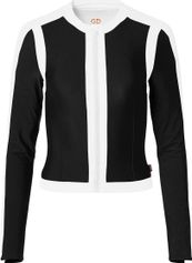 Goldbergh Splash Long Sleeve Zip Rashguard Damen Longsleeve für Freizeit und Outdooraktivitäten